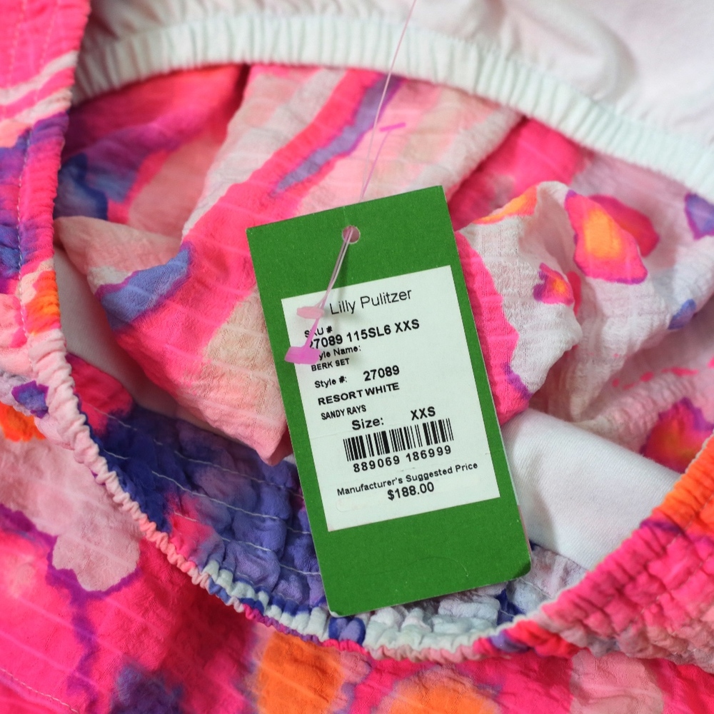 NWT Lily Pulitzer Two-Piece Berk Set Sandy Rays - Picture 7 of 8